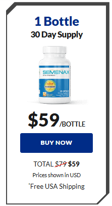 Semenax - 1 Bottle